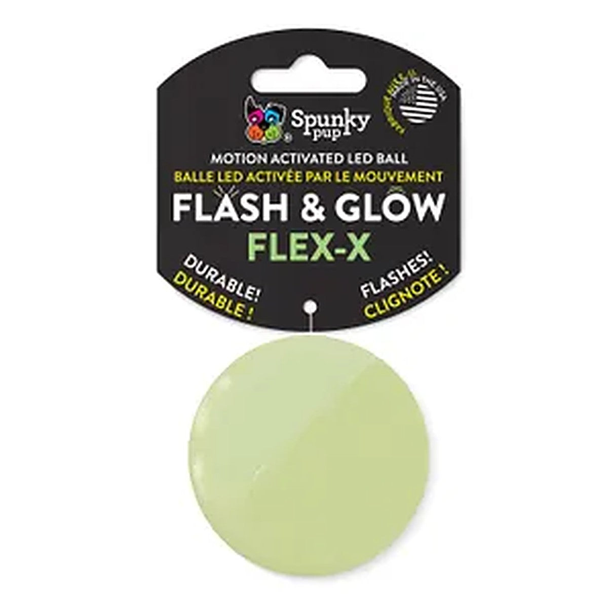Flash & Glow LED Flashing Ball for Dogs – Light-Up Fetch Toy