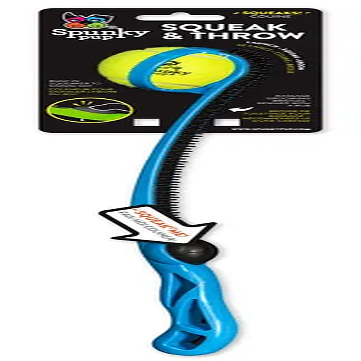 Squeak & Throw Dog Ball Launcher – Fetch Thrower for Dogs