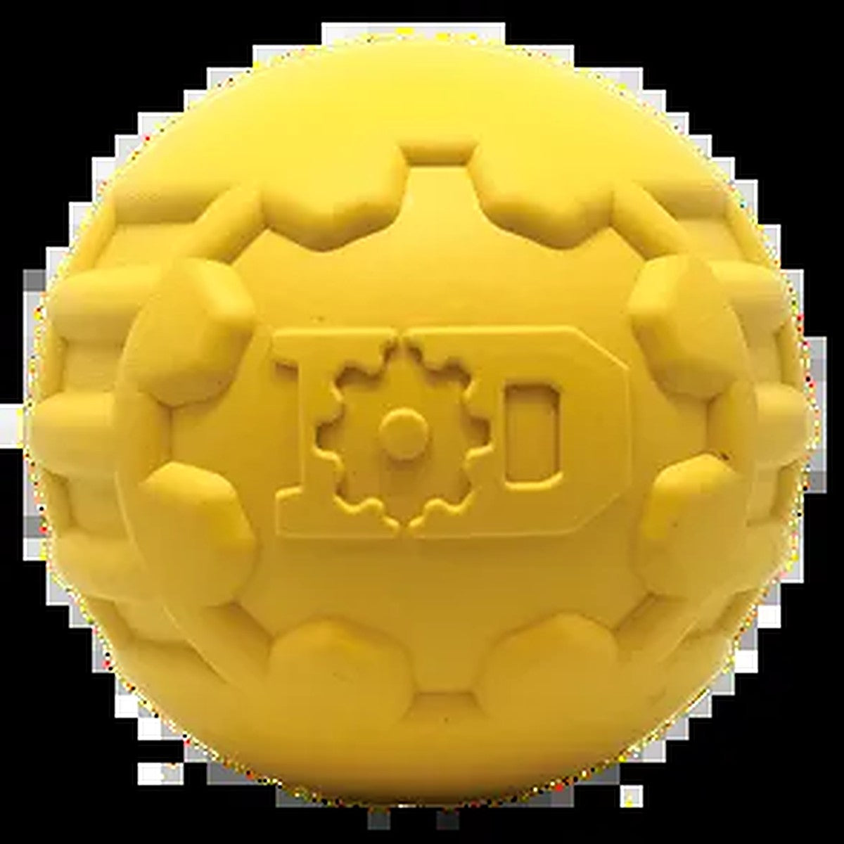 Tough Chewer Solid Rubber Dog Ball – Bouncy Chew & Fetch Toy for Heavy Chewers