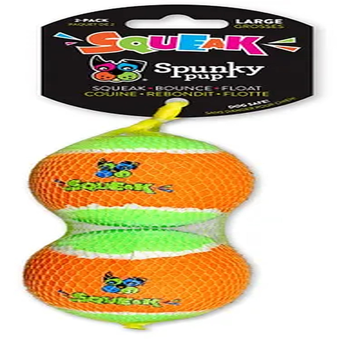 Squeaky Tennis Balls for Dogs – Bouncy Fetch Toys with Squeaker