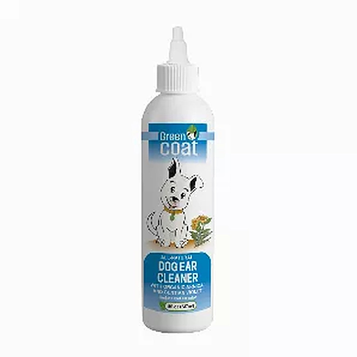 Pet Ear Cleaner Solution for Dogs – All-Natural Liquid Ear Wash (8 oz)