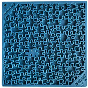 Jigsaw Puzzle Enrichment Lick Mat for Dogs & Cats – Interactive Slow-Feed Enrichment Mat