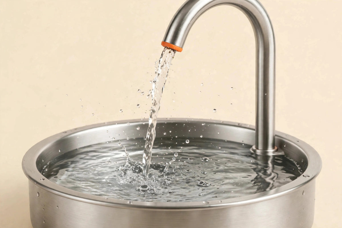 AquaWhisker Stainless Steel Cat Water Fountain
