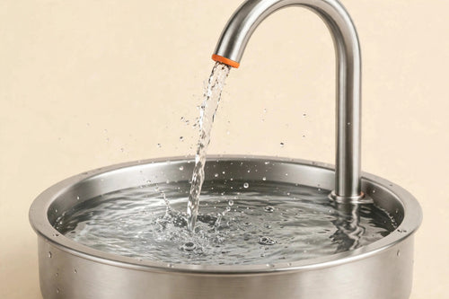 AquaWhisker Stainless Steel Cat Water Fountain