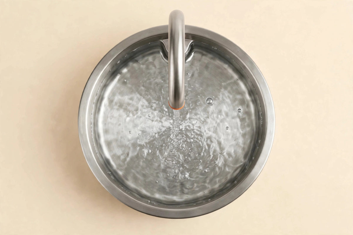 AquaWhisker Stainless Steel Cat Water Fountain